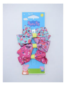 Bow Hair Clips 3 Pack in Multi