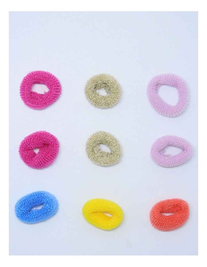 Mini Hair Ties 12 Pack in Multi