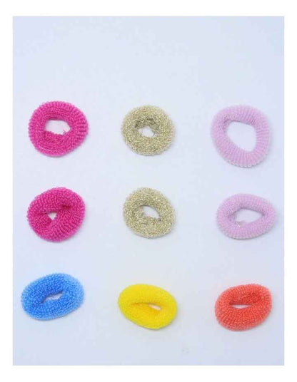 Mini Hair Ties 12 Pack in Multi
