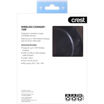Crest Wireless Charger 10W each