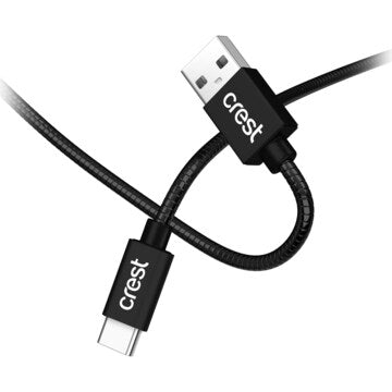 Crest USB C to USB A Metallic Cable Assorted 15m each