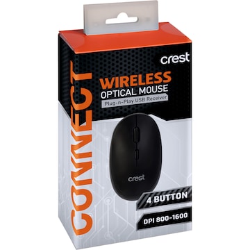 Crest Wireless Optical Mouse each