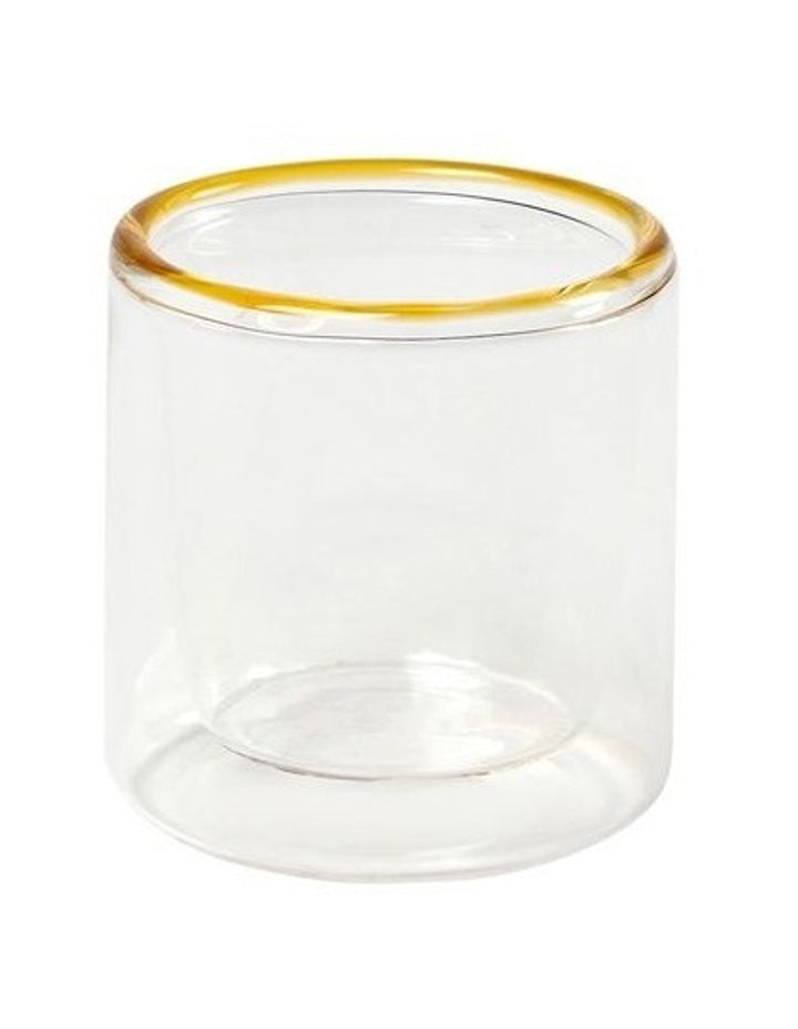 Brew Double Wall Espresso Glasses 115ml Set of 4 in Clear