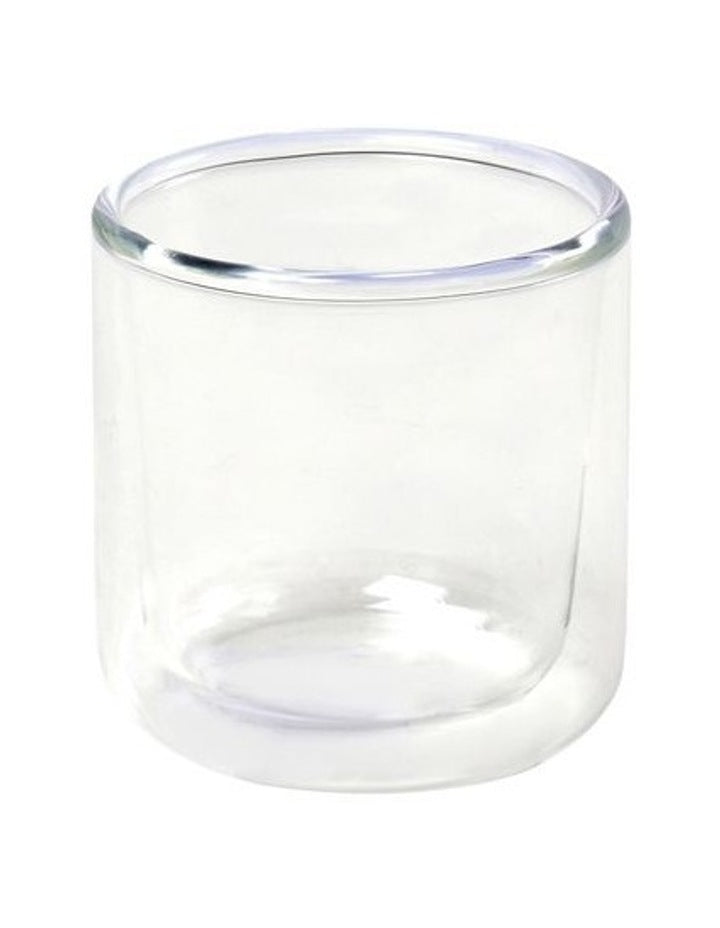 Brew Double Wall Espresso Glasses 115ml Set of 4 in Clear