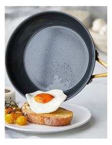 Jewel 20/24/28cm 3pc Frypan Set Morrocan green, Taupe and Oxford Blue PFAS-free