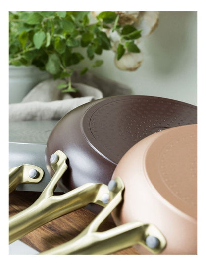 Shades 6pc Cookware Set Terra PFAS-free ceramic non-stick