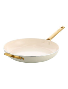 Padova Frypan 32cm with HH PFAS-free ceramic non-stick in Cream