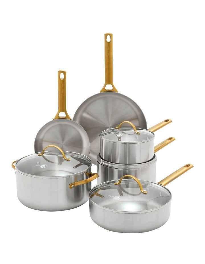 Padova Reserve Stainless Steel 6pc Cookware Set PFAS-free