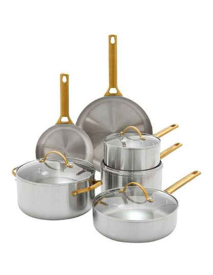 Padova Reserve Stainless Steel 6pc Cookware Set PFAS-free