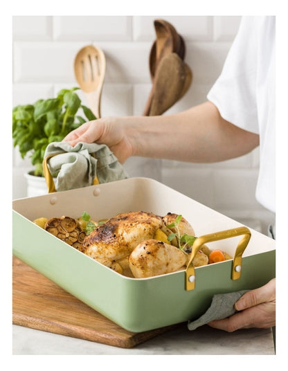 Roaster 35x25.7cm Sage PFAS-free