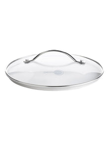 Glass lid 20cm in Clear