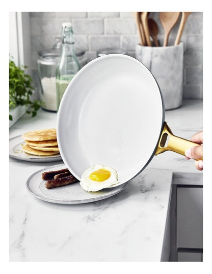 Padova 2pc Frypan set 26/30cm Smokey Blue PFAS-free