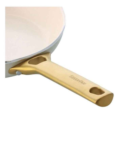 Padova Frypan 20cm PFAS-free ceramic non-stick in Cream