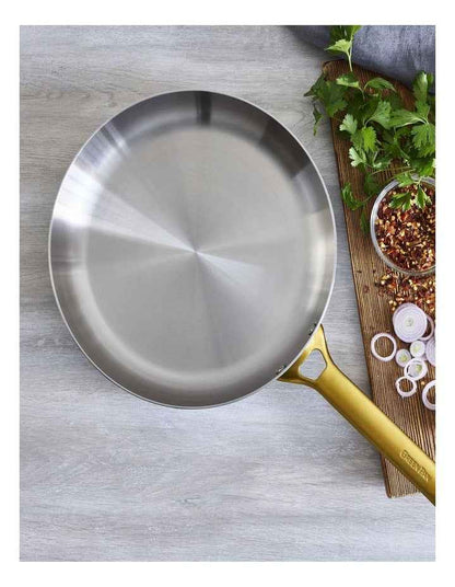 Padova Reserve Stainless Steel Frypan PFAS-free 28cm in Silver