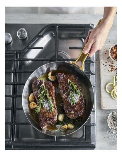 Padova Reserve Stainless Steel Frypan PFAS-free 28cm in Silver