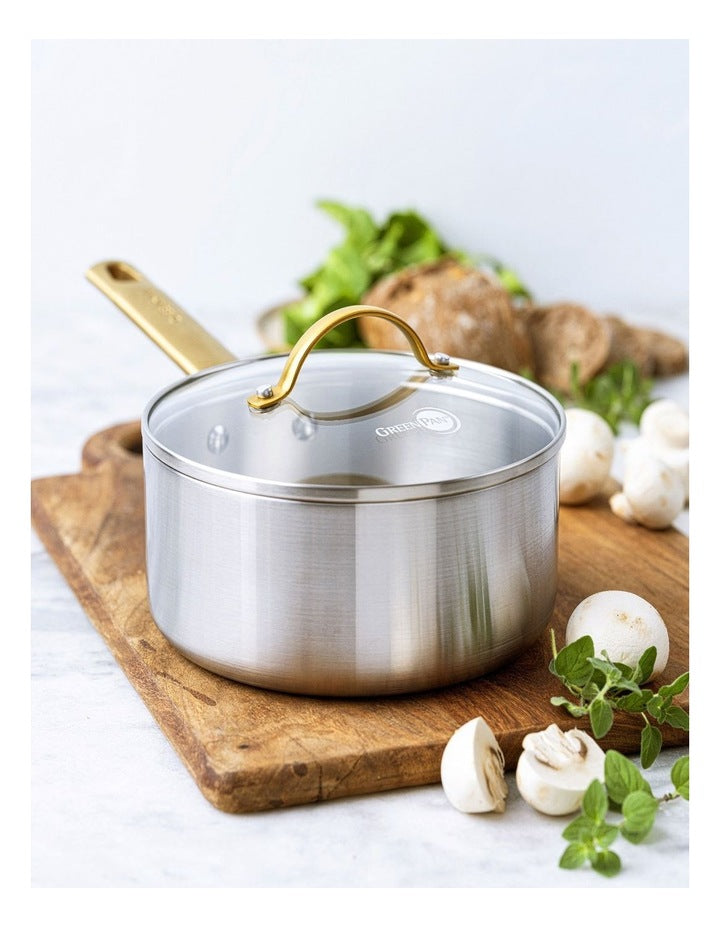 Padova Reserve Saucepan 18cm/2.01L PFAS-free in Silver