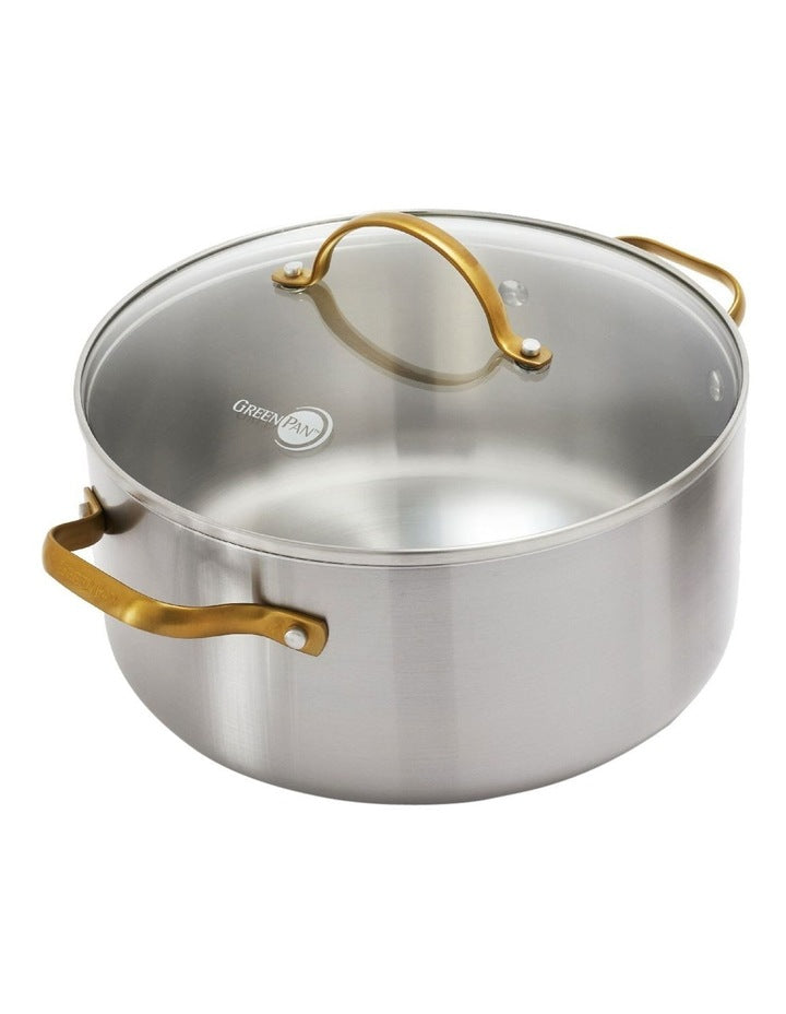 Padova Reserve Casserole 24cm/4.91L PFAS-free in Silver