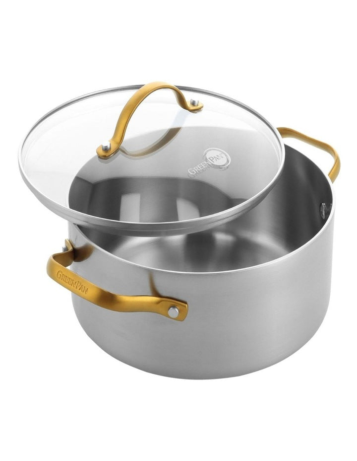Padova Reserve Casserole 24cm/4.91L PFAS-free in Silver