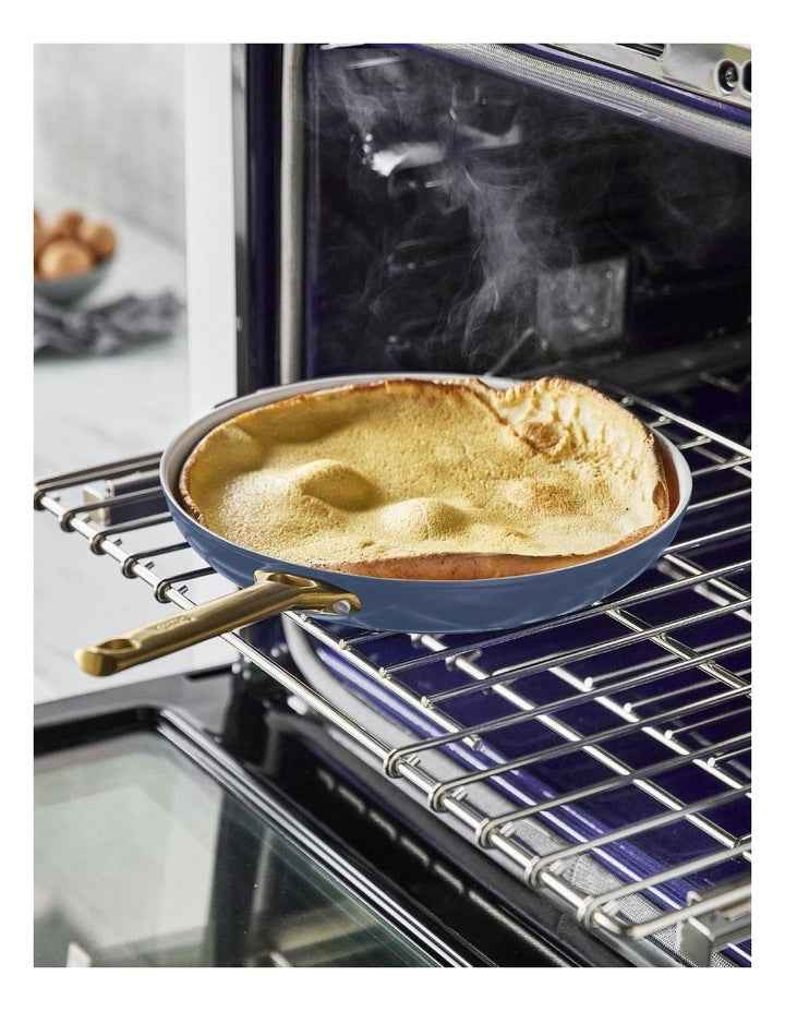 PFAS-Free Padova Frypan Set 26/30cm Ceramic Non-stick 2 Piece in Nova Blue