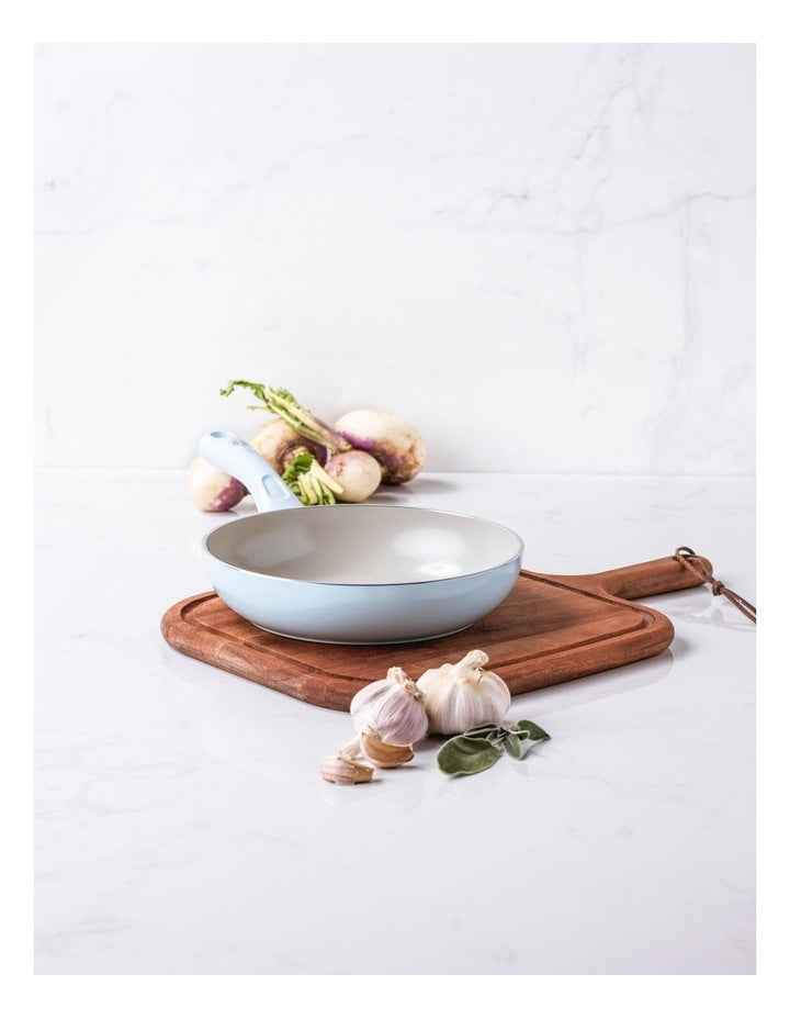 Diamond twin frypan set 20/28cm Light Blue PFAS-free ceramic non-stick