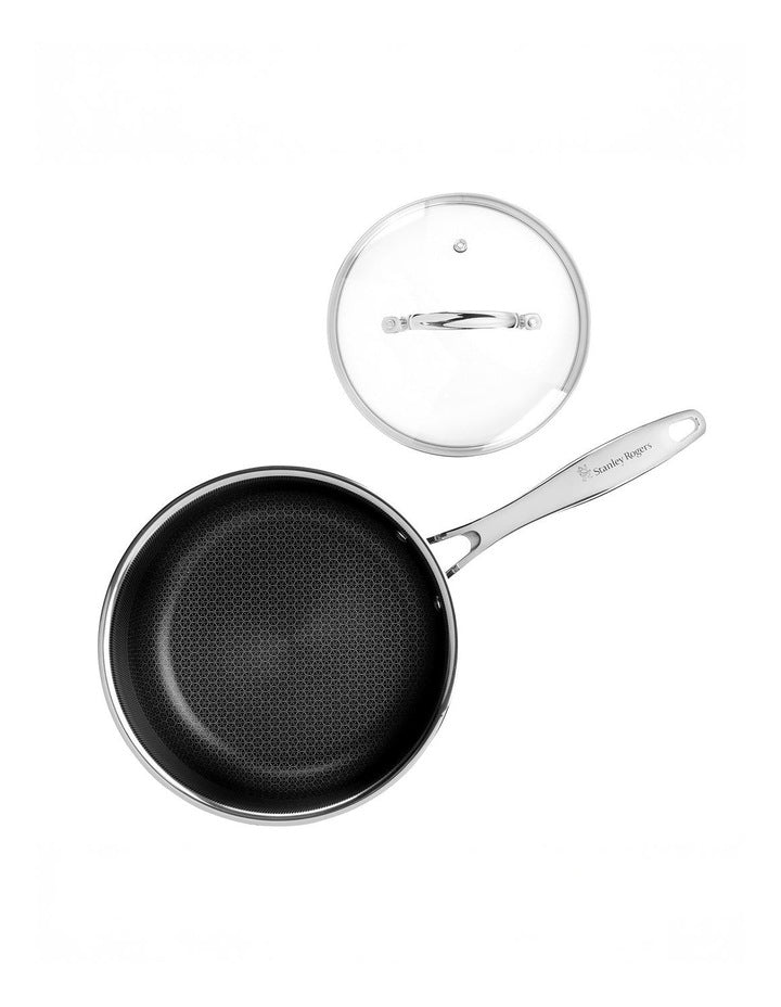 Matrix Non-stick Saucepan With Glass Lid 20cm/3.0L in Stainless Steel