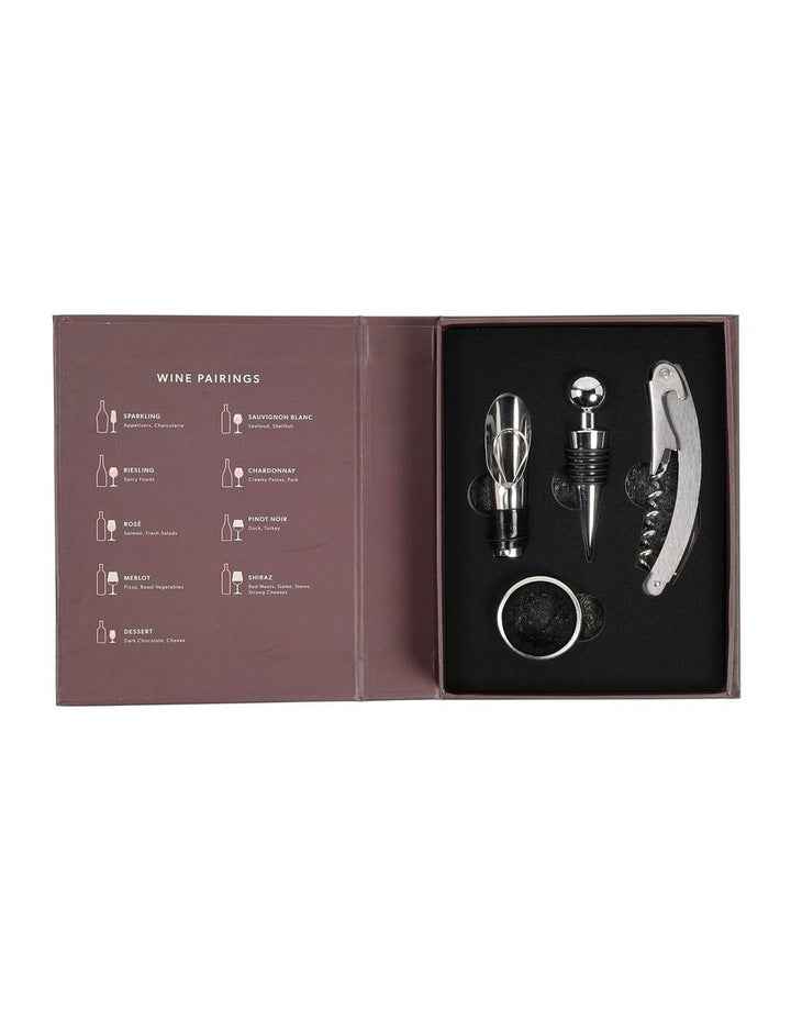 4pce Wine Book Gift Set