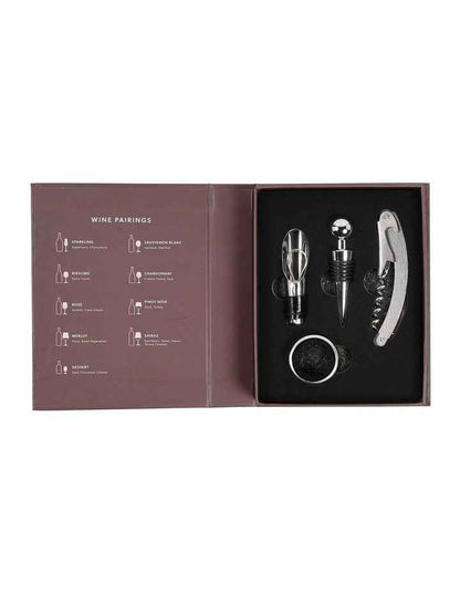 4pce Wine Book Gift Set