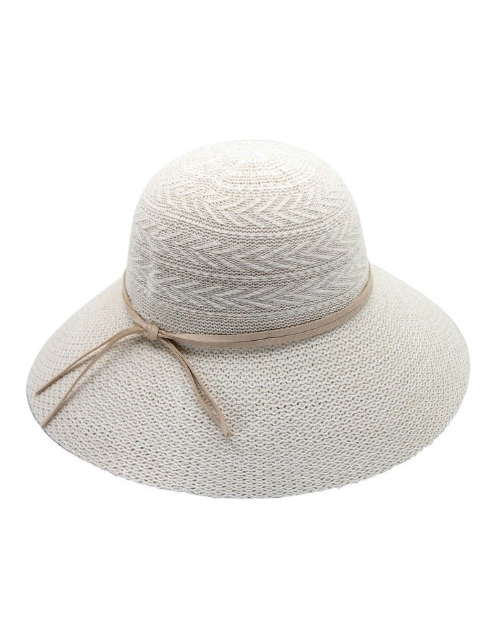 Kimberly Capeline Summer Hat in Beige