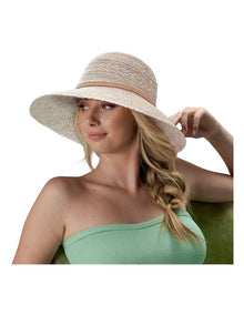 Kimberly Capeline Summer Hat in Beige