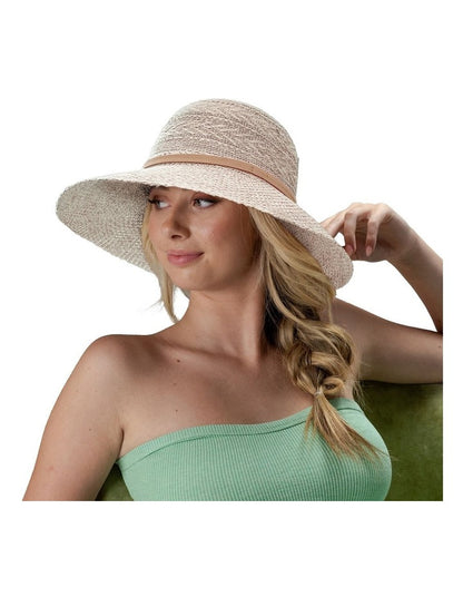 Kimberly Capeline Summer Hat in Beige