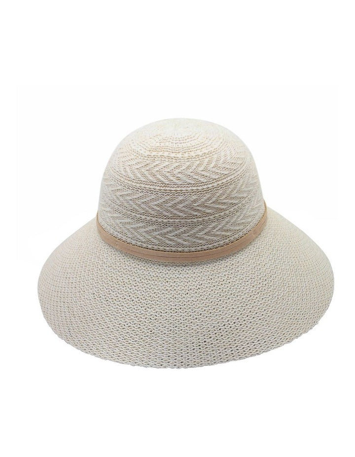 Kimberly Capeline Summer Hat in Beige