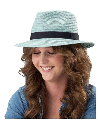 Carolina Fedora in Seafoam