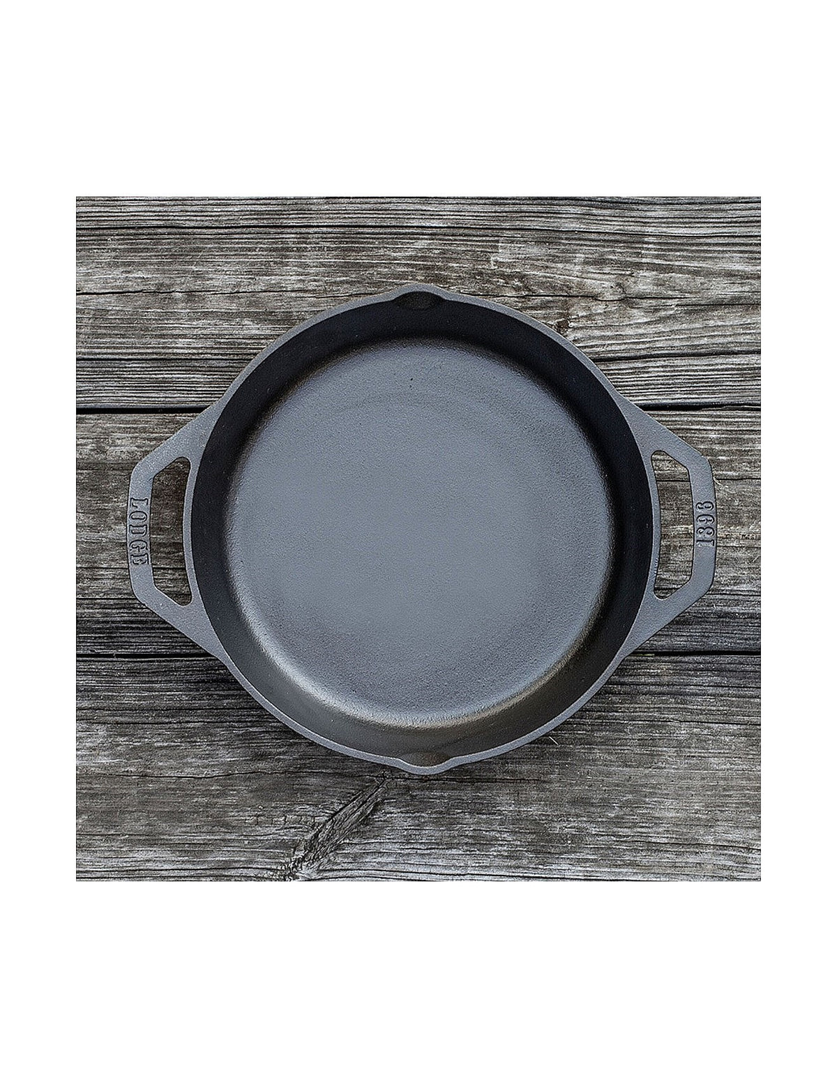 Cast Iron dual handle pan 30.5cm