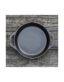 Cast Iron dual handle pan 30.5cm
