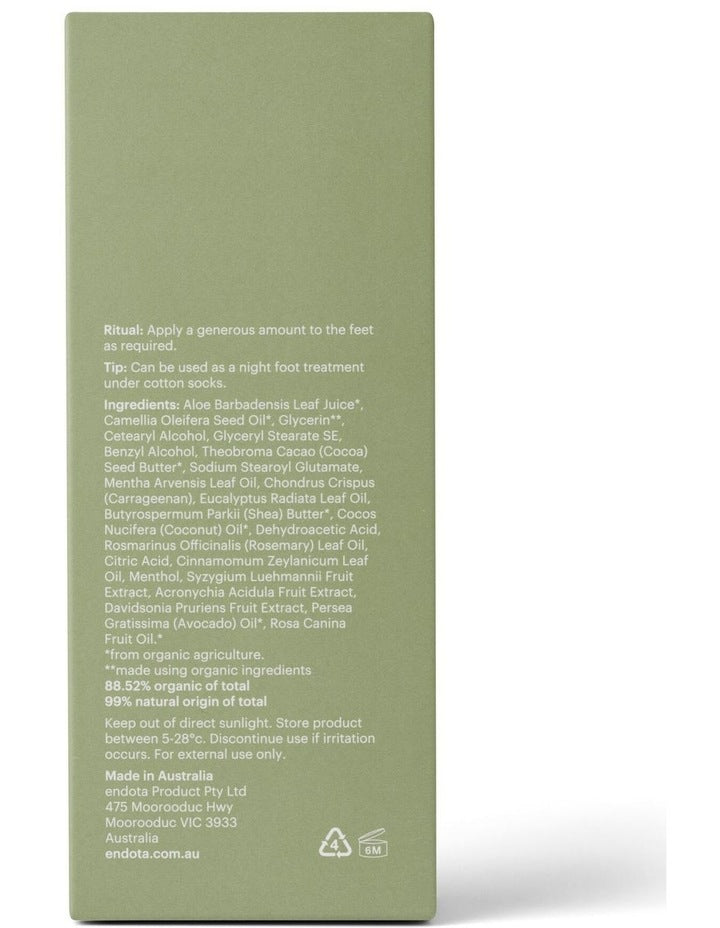 Avocado & Mint Foot Cream 90ml