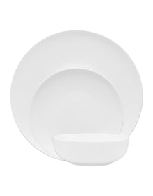 Coupe Fine Bone China 12 Piece Dinner Set White