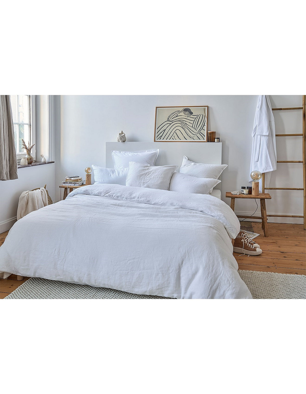 PETIT JOUR FITTED SHEET QUEEN