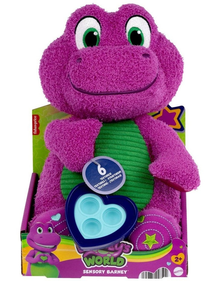 Fisher-Price World Sensory Barney Plush
