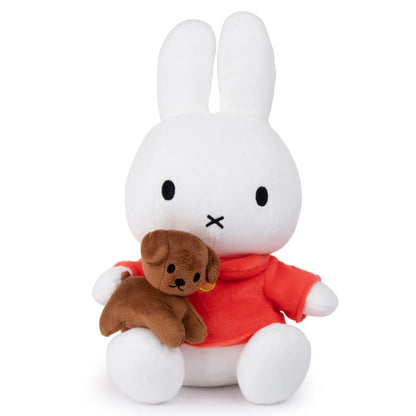 Miffy & Friends Miffy with Snuffy sitting 33cm