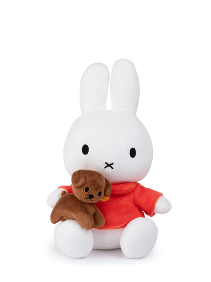 Miffy & Friends Miffy with Snuffy sitting 33cm