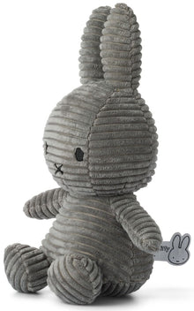 Miffy & Friends Miffy (ECO) Corduroy Grey 23cm
