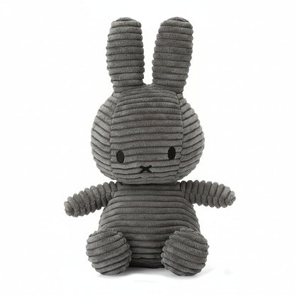 Miffy & Friends Miffy (ECO) Corduroy Grey 23cm
