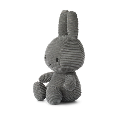 Miffy & Friends Miffy (ECO) Corduroy Grey 33cm