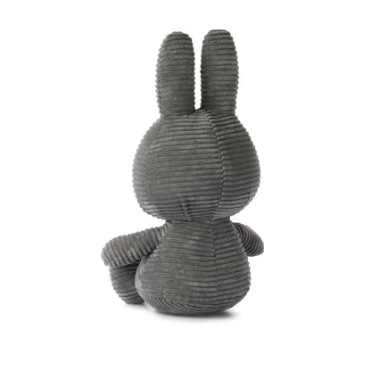 Miffy & Friends Miffy (ECO) Corduroy Grey 33cm
