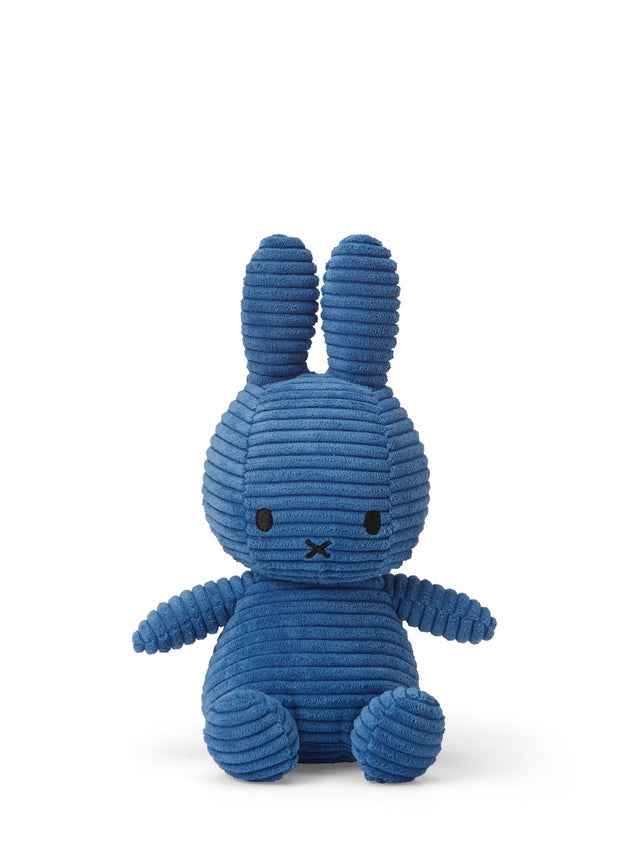 Miffy & Friends Miffy (ECO) Corduroy Kobalt Blue 23cm