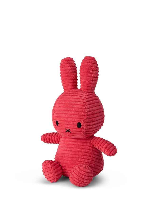 Miffy & Friends Miffy (ECO) Corduroy Fuchsia 23cm