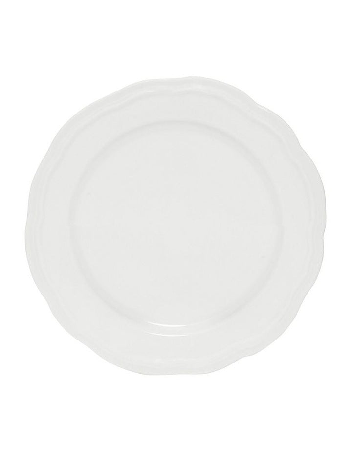 Florence Scallop Rim Side Plate 20cm in White