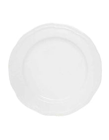 Florence Scallop Rim Dinner Plate 27cm in White