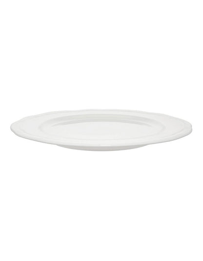 Florence Scallop Rim Dinner Plate 27cm in White