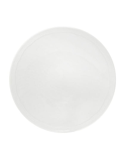 Florence Embossed Bowl 20x5cm in White